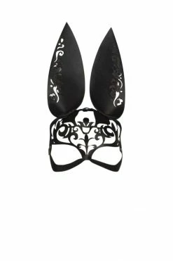 VoyeurX Lilly Leather Bunny Mask Toys & Accessories