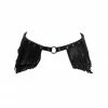 VoyeurX Fringe Leather Skirt