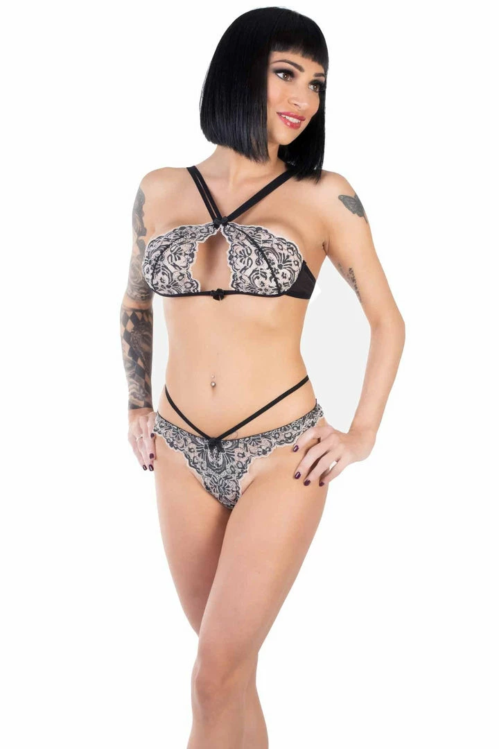 Eros Veneziani Lingerie Sets Eros Criss Cross Lace Set 8 Eros Veneziani Lingerie Sets Eros Criss Cross Lace Set