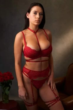 Colette & Sebastian Lingerie Sets Alexandra Bondage Kinky Lace Set