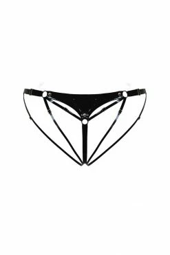 Elissa Poppy Hecate Latex String Thong Panties