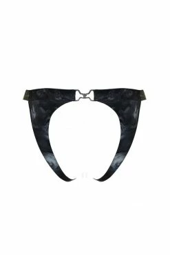 Elissa Poppy Selene Ouvert Latex Knicker Panties