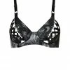 Elissa Poppy Papilio Split Cup Latex Bra