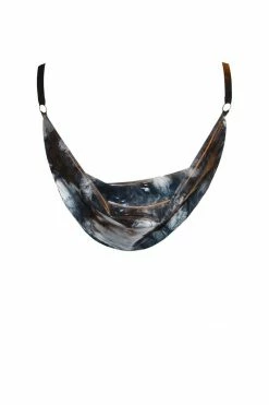 Elissa Poppy Bodysuits & Tops Erebia Cowl Latex Top