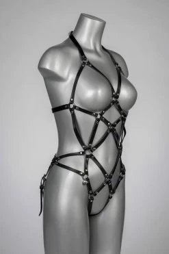 VoyeurX Evy Leather Body Harness Leather – Genuine