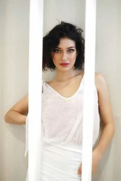 Demery Jayne White Ulyana Mini Dress