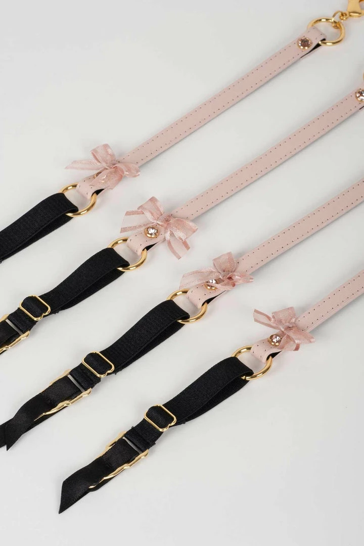 Fräulein Kink Chérie Pink Leather Playsuit Toys & Accessories 6 Fräulein Kink Chérie Pink Leather Playsuit Toys & Accessories