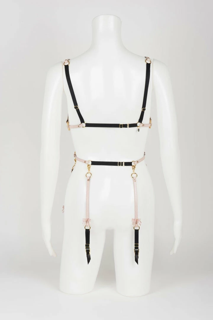 Fräulein Kink Chérie Pink Leather Playsuit Toys & Accessories 5 Fräulein Kink Chérie Pink Leather Playsuit Toys & Accessories