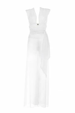 Demery Jayne White Jayne Jumpsuit