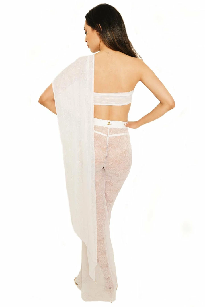 Demery Jayne White Wren Wrap Bodysuits & Tops 5 Demery Jayne White Wren Wrap Bodysuits & Tops