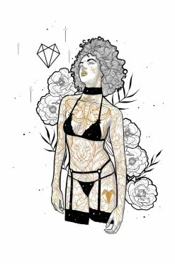 Wolfmumma Darkest Vixen Framed Art • Emily