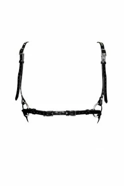 H.O.S. Leather Toys & Accessories Lily Black Leather Harness