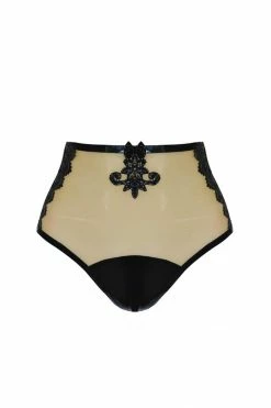 Elissa Poppy Maia Crotchless High Waist Knicker