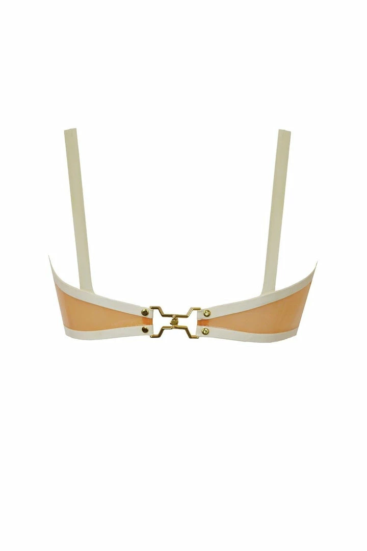 Elissa Poppy Bras Maia Latex Quarter Cup Bra 7 Elissa Poppy Bras Maia Latex Quarter Cup Bra