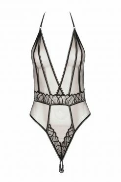 Bracli Bodysuits & Tops Manhattan Double Pearls Bodysuit