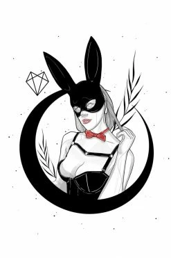 Wolfmumma Darkest Vixen Framed Art • Margo