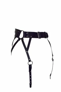 Love Lorn Lingerie Ostara Leather Garter Belt