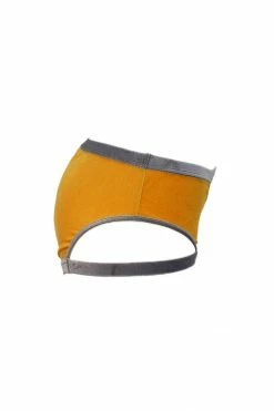 K+1% Mustard Yellow Velour Period-Proof Panty 11 K+1% Mustard Yellow Velour Period-Proof Panty