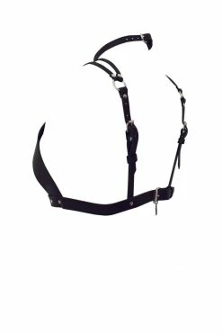 Love Lorn Lingerie Song High Neck Leather Bra Bras