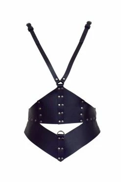 Love Lorn Lingerie Stigma Leather Harness Waist Cincher