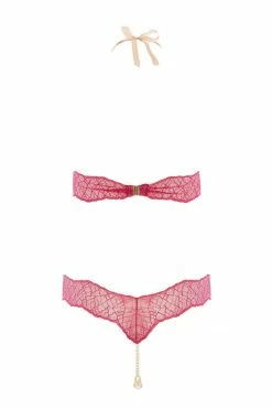 Bracli Sydney Double Pearls Blue Lace Bodysuit