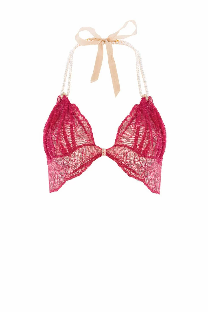 Bracli Sydney Red High Waist Pearl Thong Set 28 Bracli Sydney Red High Waist Pearl Thong Set