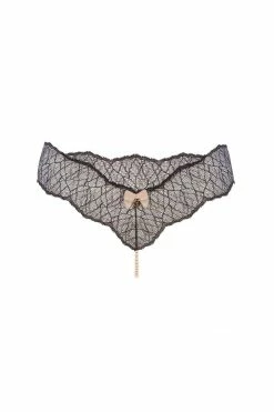 Bracli Sydney Italian Lace Pearl Thong