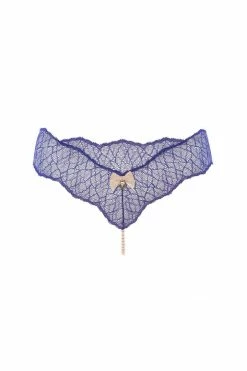 Bracli Sydney Italian Lace Pearl Thong
