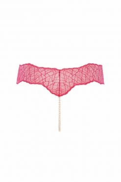 Bracli Sydney Italian Lace Pearl Thong
