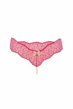 Bracli Sydney Italian Lace Pearl Thong