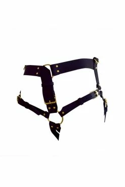 Love Lorn Lingerie Utilitarian Leather Strap On Harness Toys & Accessories