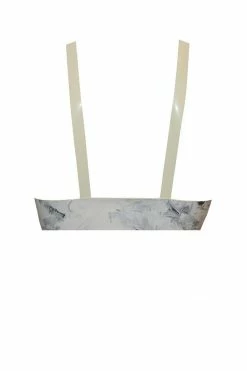 Elissa Poppy Cupido Latex Triangle Bra Bras