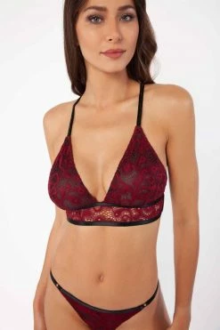Avery Rose Lingerie Lingerie Sets Alexis Red Lingerie Set