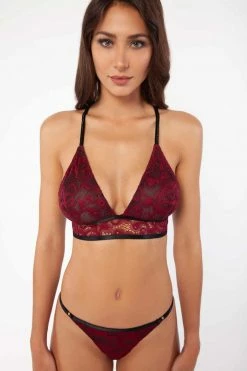 Avery Rose Lingerie Lingerie Sets Alexis Red Lingerie Set
