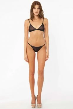 Avery Rose Lingerie Lingerie Sets Ellis Swarovski Sheer Lingerie Set