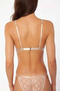 Avery Rose Lingerie Jennifer Swarovski Sheer Lingerie Set