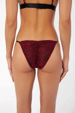 Avery Rose Lingerie Lily Swarovski Bra + Panty Swarovski Crystals & Pearls