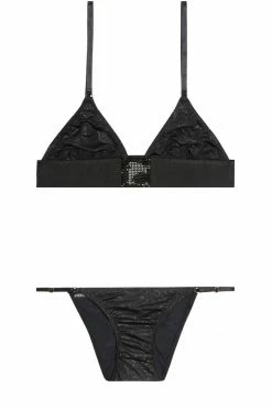 Avery Rose Lingerie Priscilla Swarovski Snakeskin Bikini