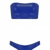 Elissa Poppy Bandeau Cheeky Royalblue Navy Latex Lingerie Set