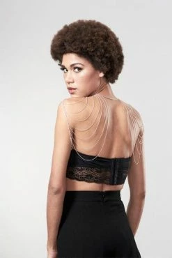 Bijoux Indiscrets Toys & Accessories Magnifique Silver Shoulder Body Jewelry