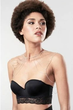 Bijoux Indiscrets Toys & Accessories Magnifique Silver Shoulder Body Jewelry