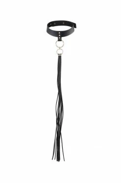 Bijoux Indiscrets Toys & Accessories Maze Vegan Leather Tassel Choker