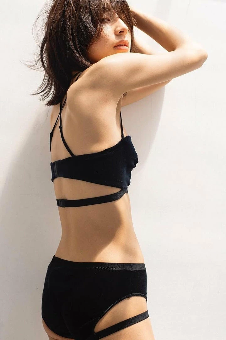 K+1% Black Velour Period-Proof Panty 11 K+1% Black Velour Period-Proof Panty