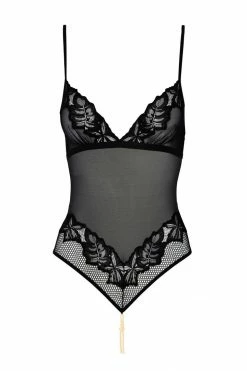 Bracli London Leavers Lace Bodysuit Bodysuits & Tops