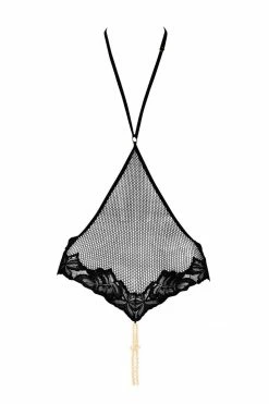 Bracli London Leavers Lace Playsuit Bodysuits & Tops