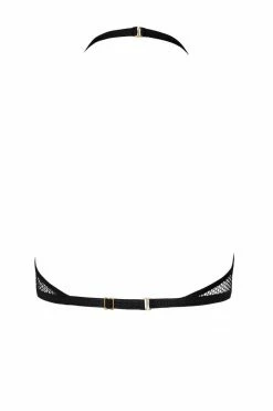 Bracli London Leavers Lace Halter Bra Bras