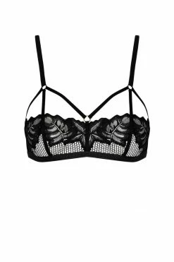 Bracli London Leavers Lace Strappy Bra