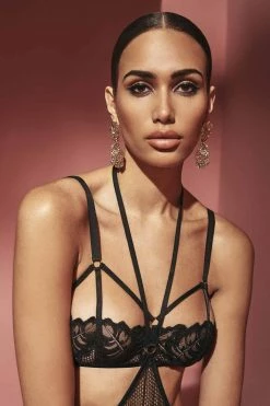 Bracli London Leavers Lace Strappy Bra