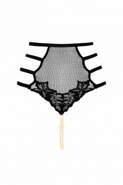 Bracli London High Waist Pearl Thong Brief