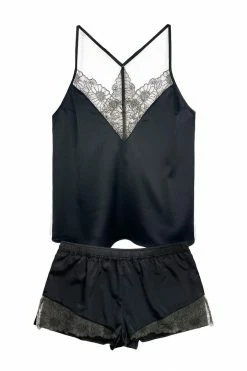 Monique Morin Candid Satin Cami & Shorts Set